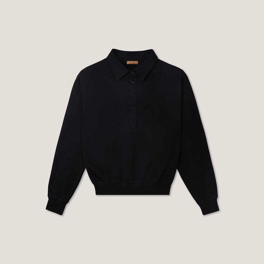 Premium cotton Polo Sweatshirt
